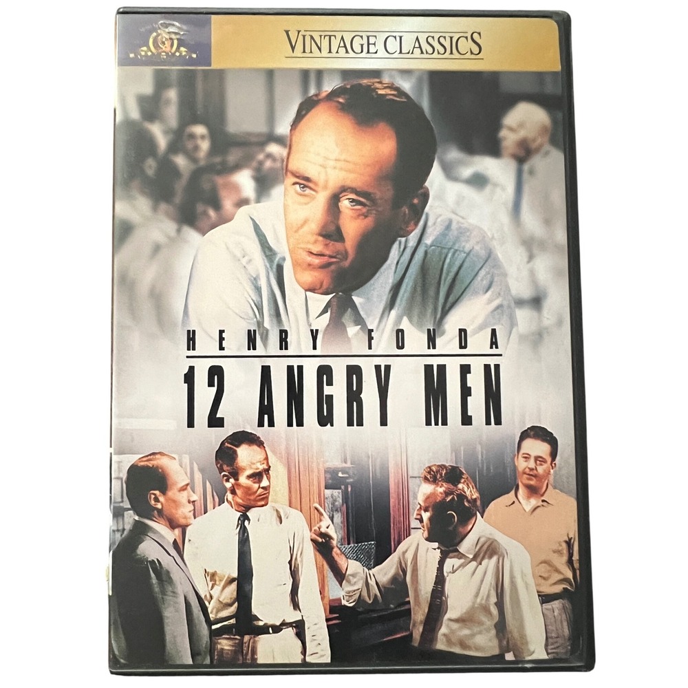 12 Angry Men DVD Henry Fonda 1957 Vintage Classics Widescreen MGM 1001590